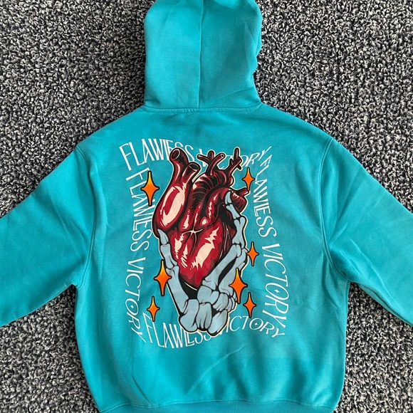 Men’s Flawless Victory Hoodie, Blue, Size Small, NWT - Picture 1 of 7